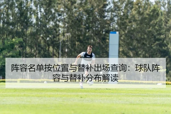 阵容名单按位置与替补出场查询：球队阵容与替补分布解读（leyu）