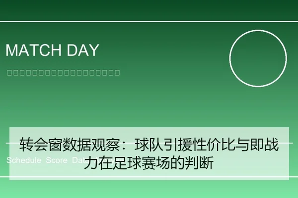 转会窗数据观察：球队引援性价比与即战力在足球赛场的判断（leyu）
